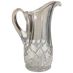 Antique EAPG Duncan & Miller King Arthur #68 Pattern Pitcher ca. 1908 10 1/4"